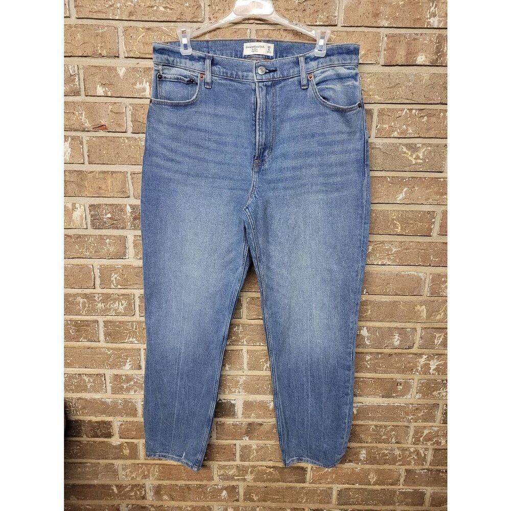 Abercrombie and Fitch The Mom High Rise Jeans, Women's 29/8L